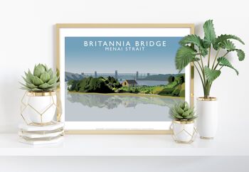 Pont Britannia par l'artiste Richard O'Neill - Impression artistique