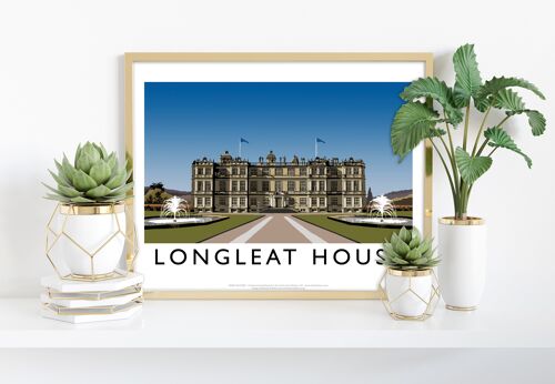 Longleat House By Artist Richard O'Neill - 11X14” Art Print