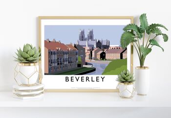 Beverley par l'artiste Richard O'Neill - Impression d'art premium