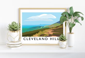 Cleveland Hills par l'artiste Richard O'Neill - Impression artistique