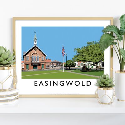 Easingwold por el artista Richard O'Neill - Impresión de arte premium