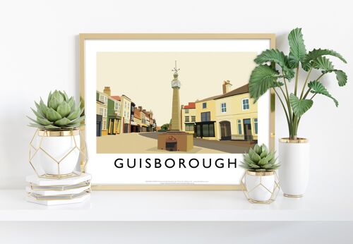 Guisborough By Artist Richard O'Neill - Premium Art Print