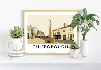 Guisborough par l'artiste Richard O'Neill - Impression d'art premium