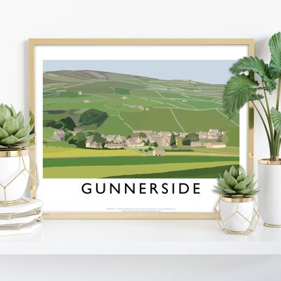 Gunnerside By Artist Richard O'Neill - Premium Art Print