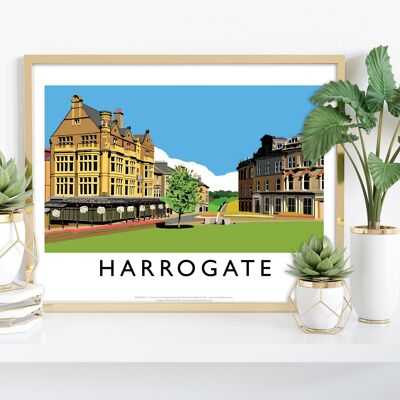 Harrogate By Artist Richard O'Neill - Premium Art Print