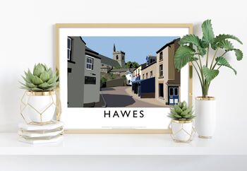 Hawes par l'artiste Richard O'Neill - 11X14" Premium Art Print
