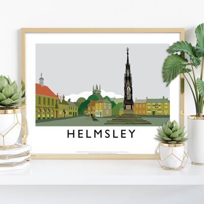 Helmsley por el artista Richard O'Neill - Impresión de arte premium