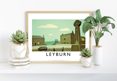 Leyburn 2 By Artist Richard O'Neill - Premium Art Print