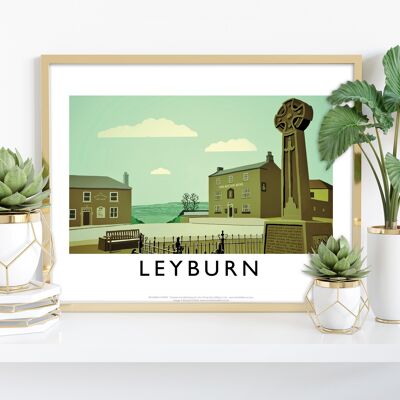 Leyburn 2 By Artist Richard O'Neill - Premium Art Print