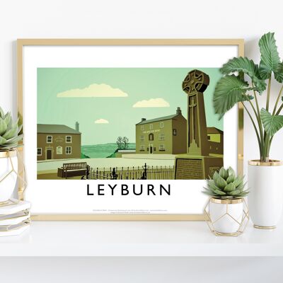 Leyburn 2 By Artist Richard O'Neill - Premium Art Print