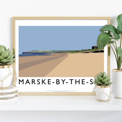 Marske-by-the-Sea vom Künstler Richard O'Neill - Kunstdruck