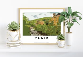 Muker par l'artiste Richard O'Neill - 11X14" Premium Art Print