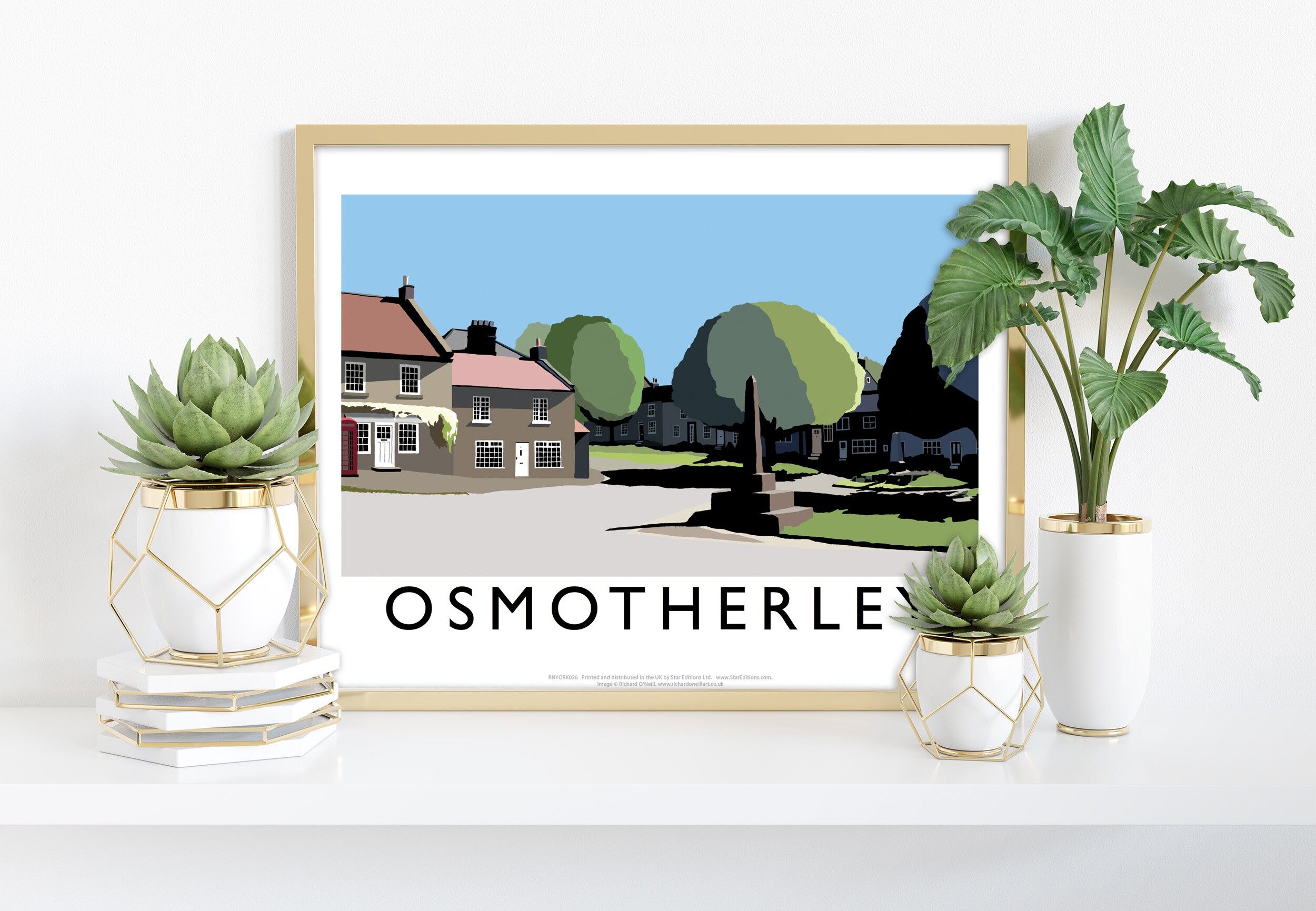 Motherley dell'artista Richard O'Neill - Stampa d'arte premium