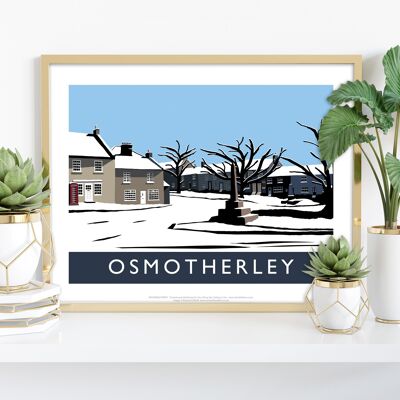 Osmotherley por el artista Richard O'Neill - Impresión de arte premium