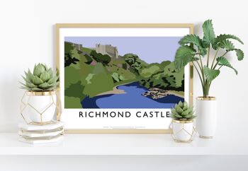 Château de Richmond par l'artiste Richard O'Neill - Impression artistique