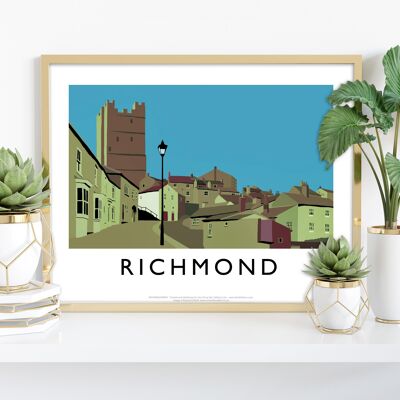 Richmond vom Künstler Richard O'Neill – Premium-Kunstdruck