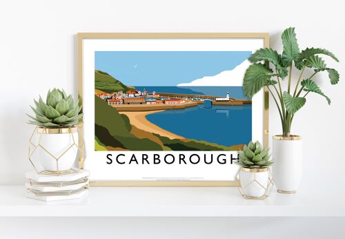 Scarborough By Artist Richard O'Neill - Premium Art Print