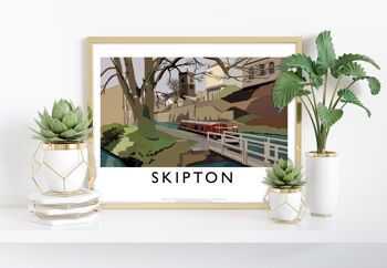 Skipton par l'artiste Richard O'Neill - 11X14" Premium Art Print