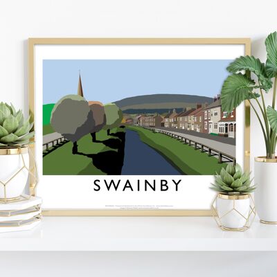 Swainby vom Künstler Richard O'Neill – 11 x 14 Zoll Premium-Kunstdruck