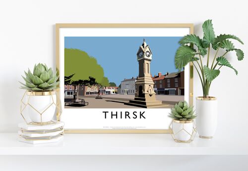 Thirsk By Artist Richard O'Neill - 11X14” Premium Art Print