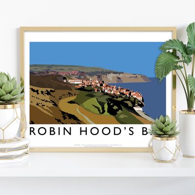 Robin Hood's Bay 2 por el artista Richard O'Neill - Lámina artística