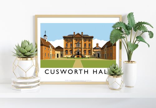 Cusworth Hall By Artist Richard O'Neill - Premium Art Print