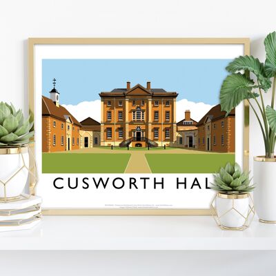 Cusworth Hall By Artist Richard O'Neill - Premium Art Print