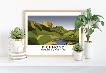 Richmond, Yorkshire 2 par l'artiste Richard O'Neill Impression artistique