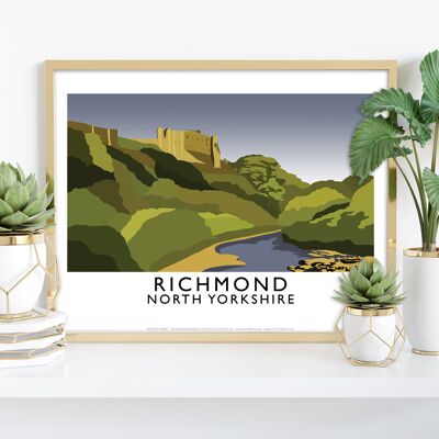 Richmond, Yorkshire 2 vom Künstler Richard O'Neill Kunstdruck