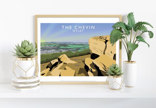 The Chevin By Artist Richard O'Neill - Premium Art Print