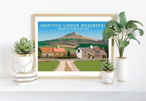 Newton Under Roseberry, Yorkshire -Richard O'Neill Art Print