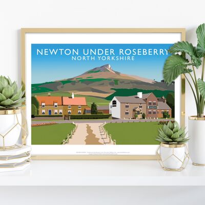 Newton Under Roseberry, Yorkshire -Richard O'Neill Art Print