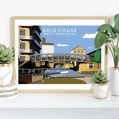 Brighouse, West Yorkshire - Richard O'Neill Lámina artística