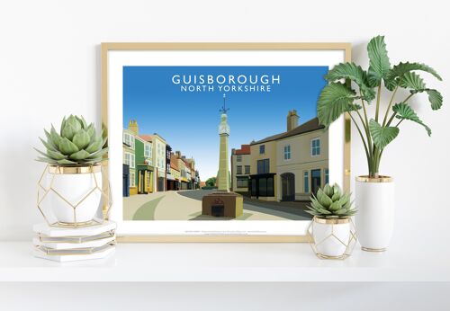 Guisborough, Yorkshire 2 By Artist Richard O'Neill Art Print