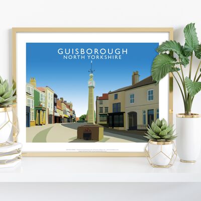 Guisborough, Yorkshire 2 von Künstler Richard O'Neill Kunstdruck