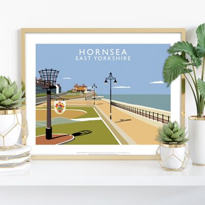 Hornsea, Yorkshire By Artist Richard O'Neill - Art Print