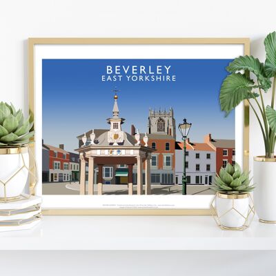 Beverly, Yorkshire von Künstler Richard O'Neill - Kunstdruck