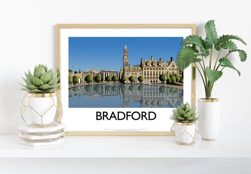 Bradford, Yorkshire By Artist Richard O'Neill - Art Print