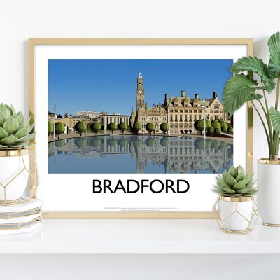 Bradford, Yorkshire von Künstler Richard O'Neill - Kunstdruck