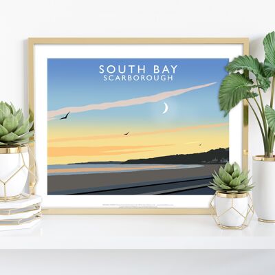 South Bay, Scarborough von Künstler Richard O'Neill Kunstdruck