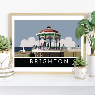 Brighton – Premium-Kunstdruck im Format 11 x 14 Zoll