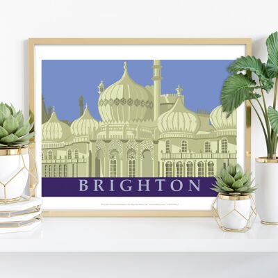 Pavillon Royal de Brighton - Impression d'Art Premium 11X14"