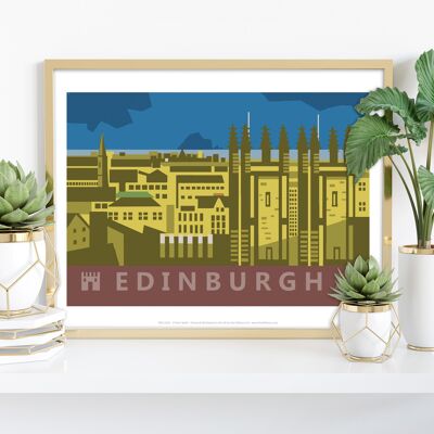 Edimburgo - Stampa artistica premium 11 x 14".