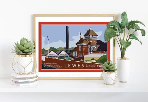Harveys Brewery, Lewes - 11X14” Premium Art Print