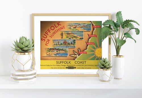Suffolk For Sunshine - Suffolk Coast - Premium Art Print