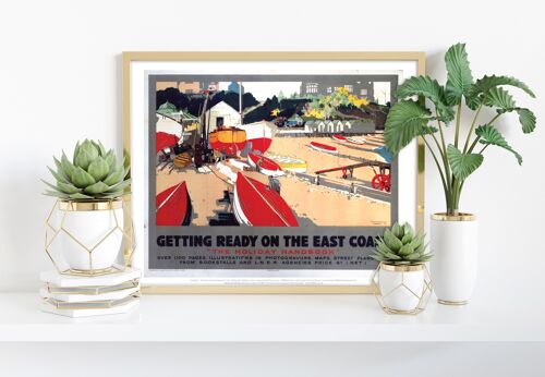 Getting Ready On The East Coast - 11X14” Premium Art Print