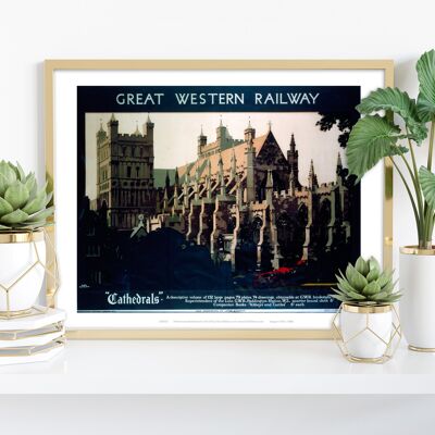 Great Western Cathedrals - Fred Taylor - Lámina artística premium