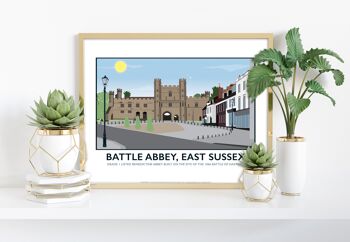 Battle Abbey par l'artiste Tabitha Mary - Impression d'art premium
