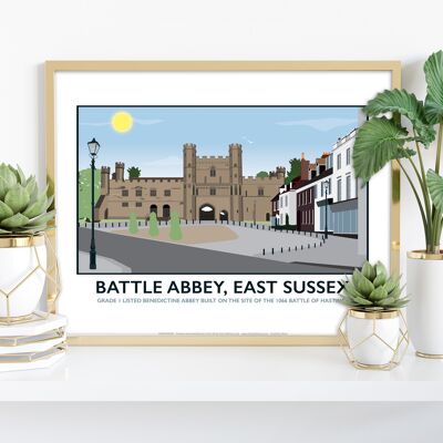 Battle Abbey By Artist Tabitha Mary - Premium Art Print