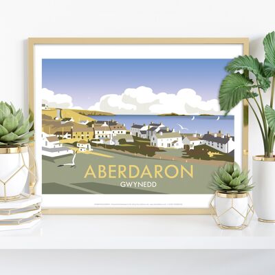 Aberdaron por el artista Dave Thompson - 11X14" Premium Art Print